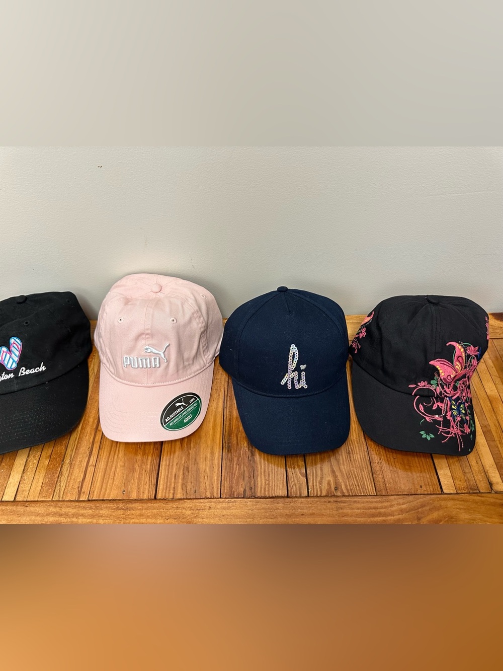 PUMA Pink Kids Baseball Cap - Soft Cotton Hat